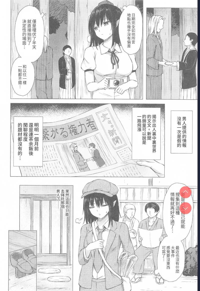 Shameimaru Aya wa Scoop no Tame ni | 想要搞個大新聞的射命丸文 (Touhou Project) [Chinese 第1话 第6页