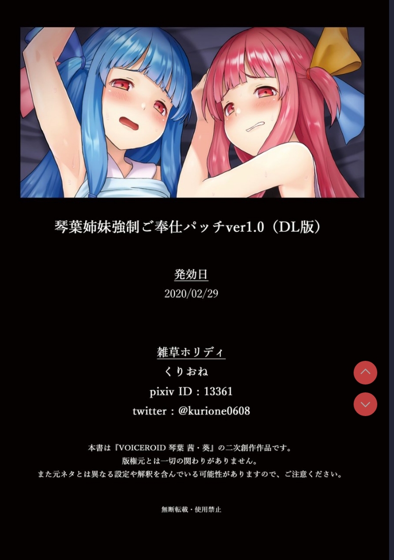 琴葉姉妹強制ご奉仕パッチver1.0 (VOICEROID) 第1话 第29页
