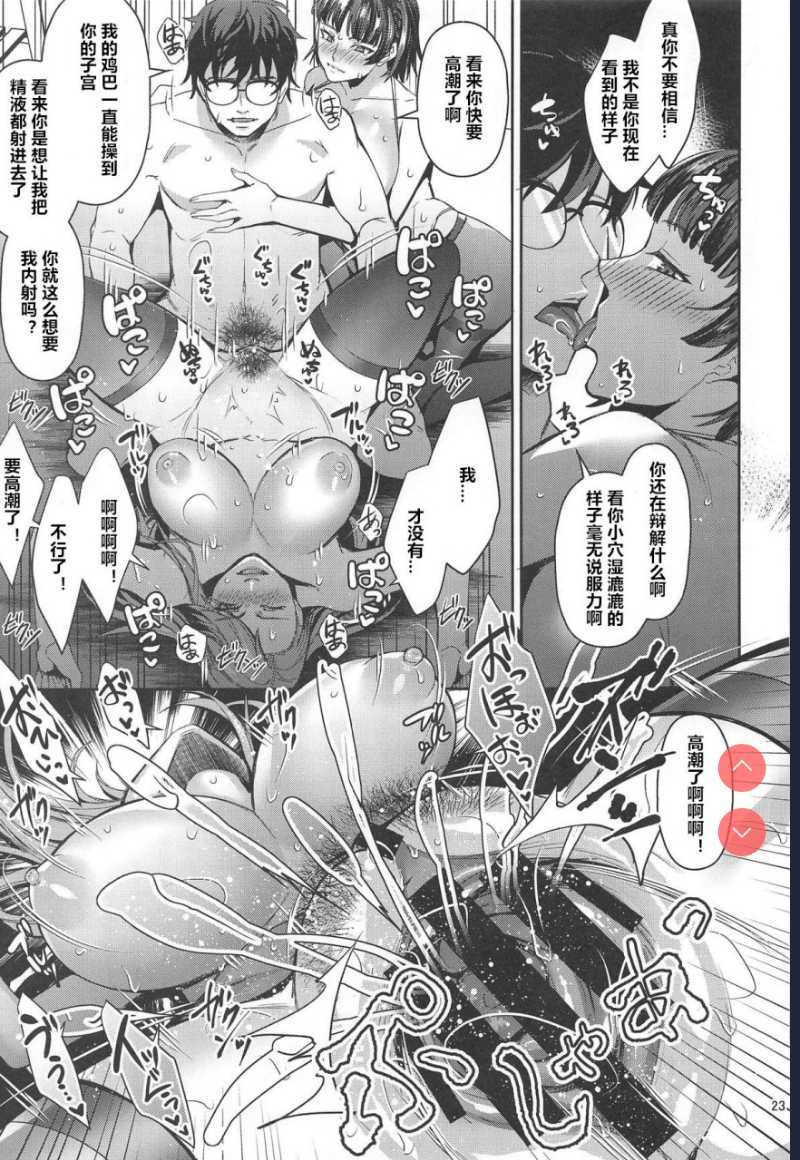 (C96) [エセバテイラ (飛沫おろし)] 転生したら2週目チート状態だった件 (ペルソナ5) 第1话 第22页