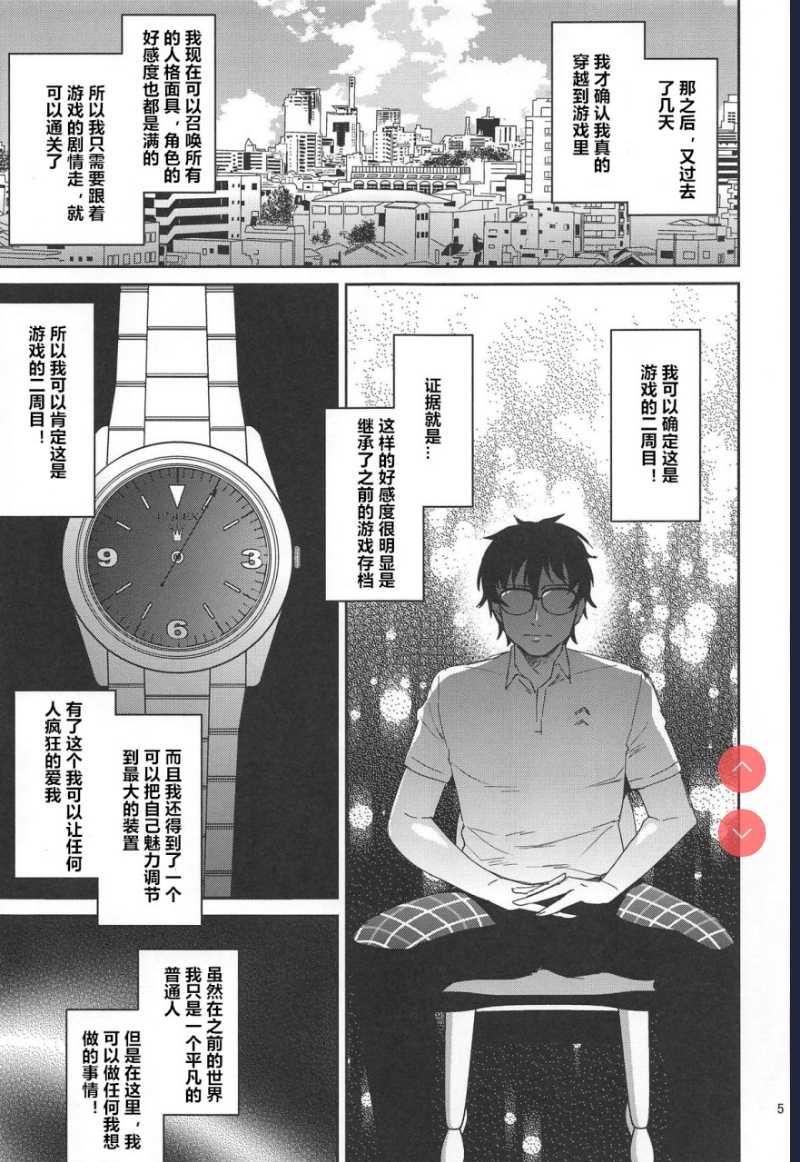 (C96) [エセバテイラ (飛沫おろし)] 転生したら2週目チート状態だった件 (ペルソナ5) 第1话 第4页