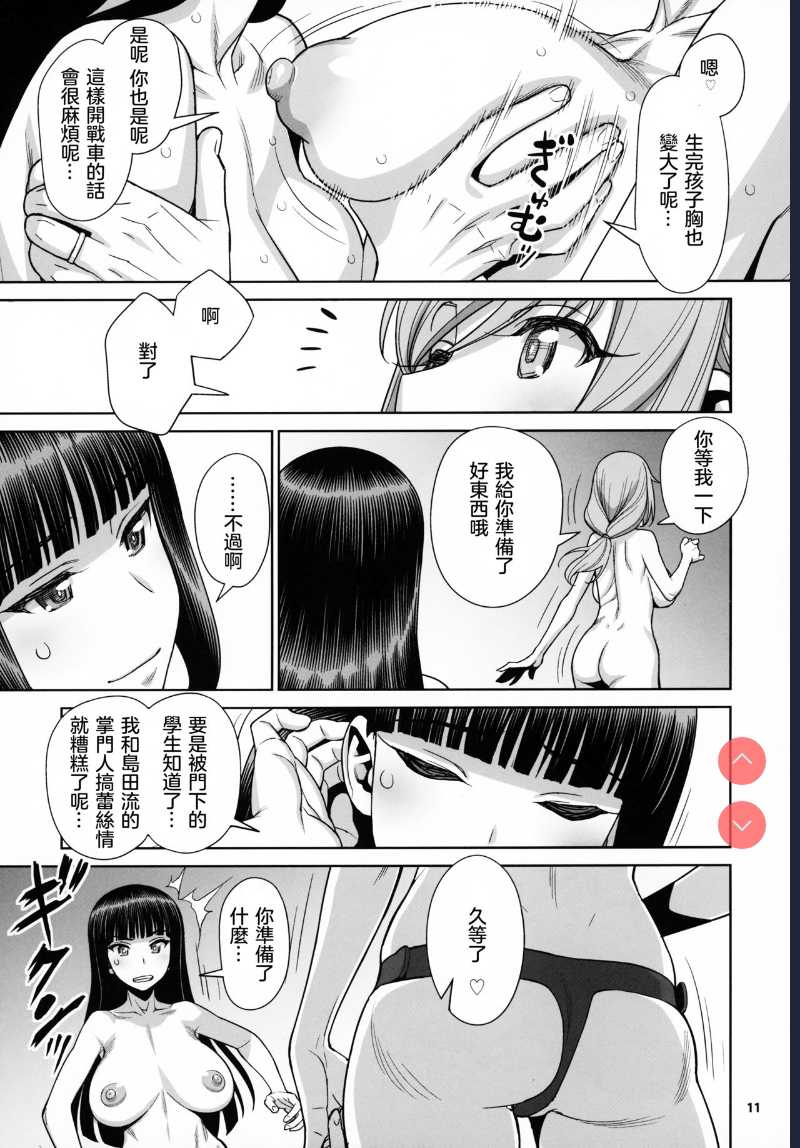 Shimada Ryu VS NIshizumi Ryu Bijukujo Lesbian Kyokugen Kougyaku Gurui 第1话 第10页