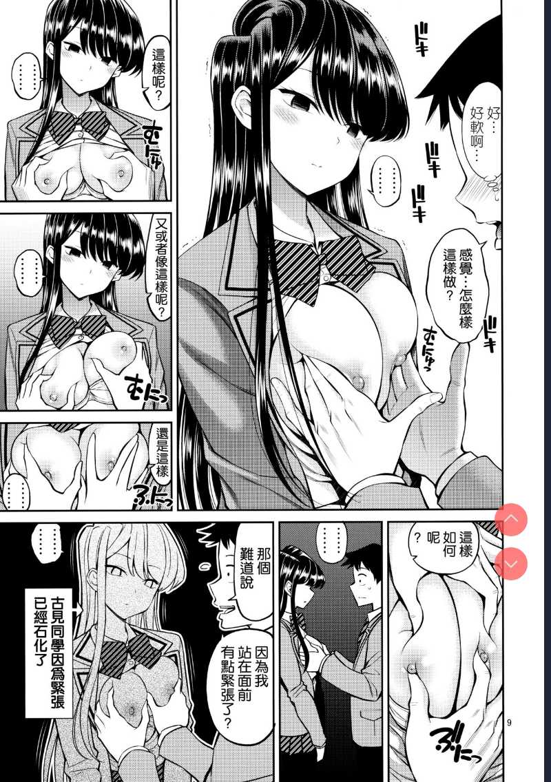 Komi-san wa, Binkan desu. (Komi-san wa, Komyushou desu.) 第1话 第8页