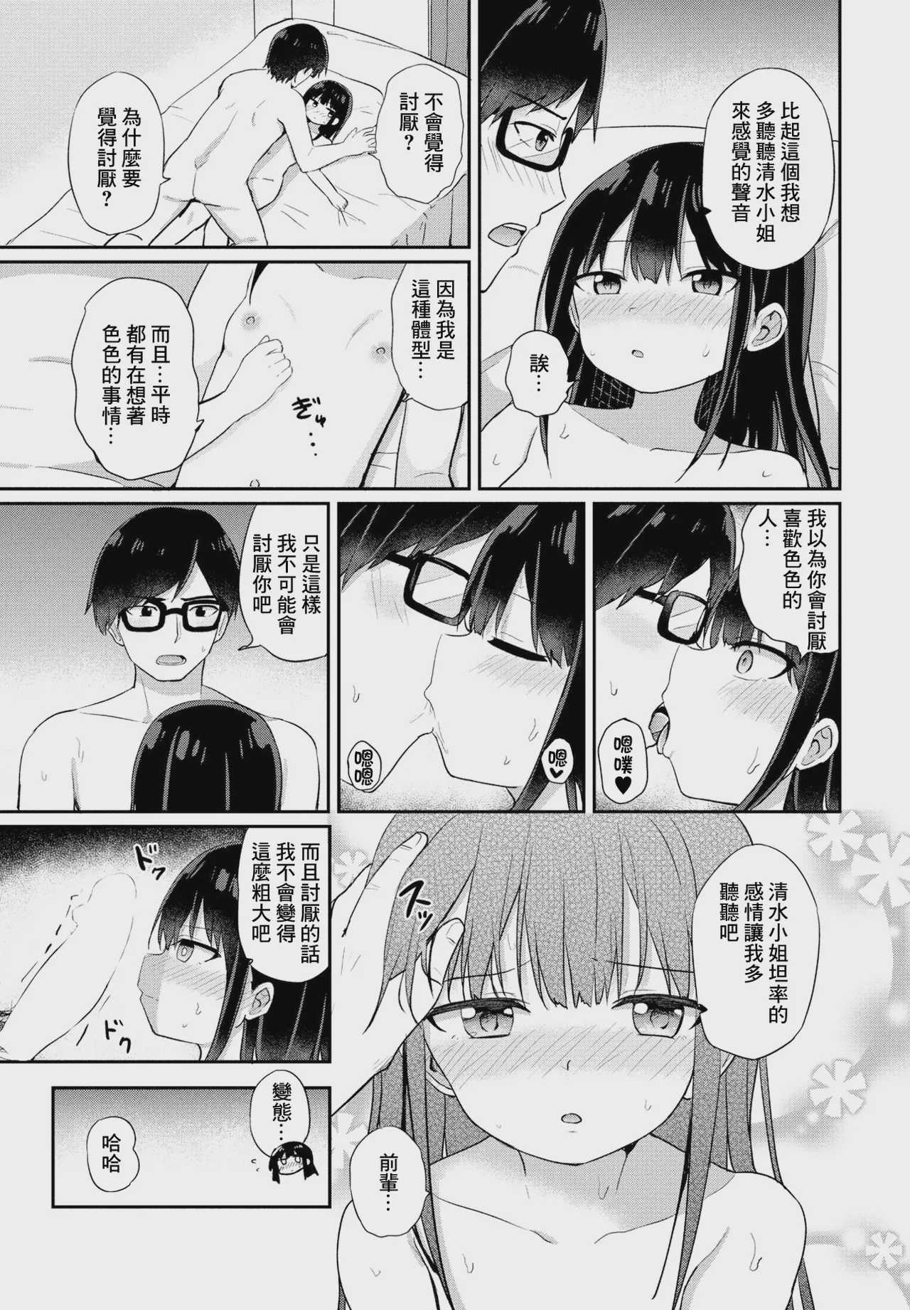 無口な清水さん (COMIC ペンギンクラブ 2024年1月号) [中国翻訳] [DL版] 第1话 第11页