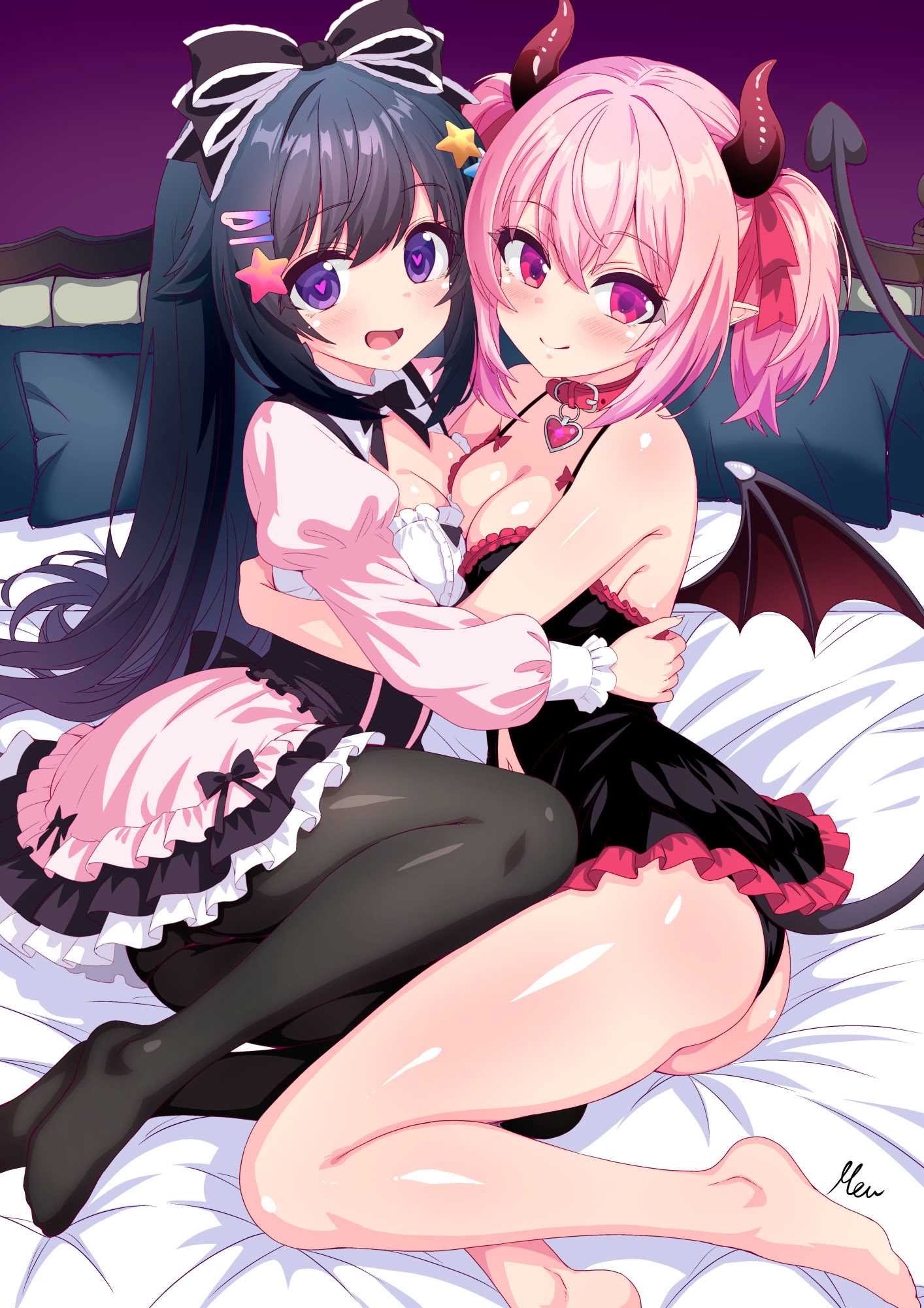 [めうちゃんねる (赤月めう)] 魔法少女はおちんちんでサキュバスをおしおきする!! 第1话 第36页