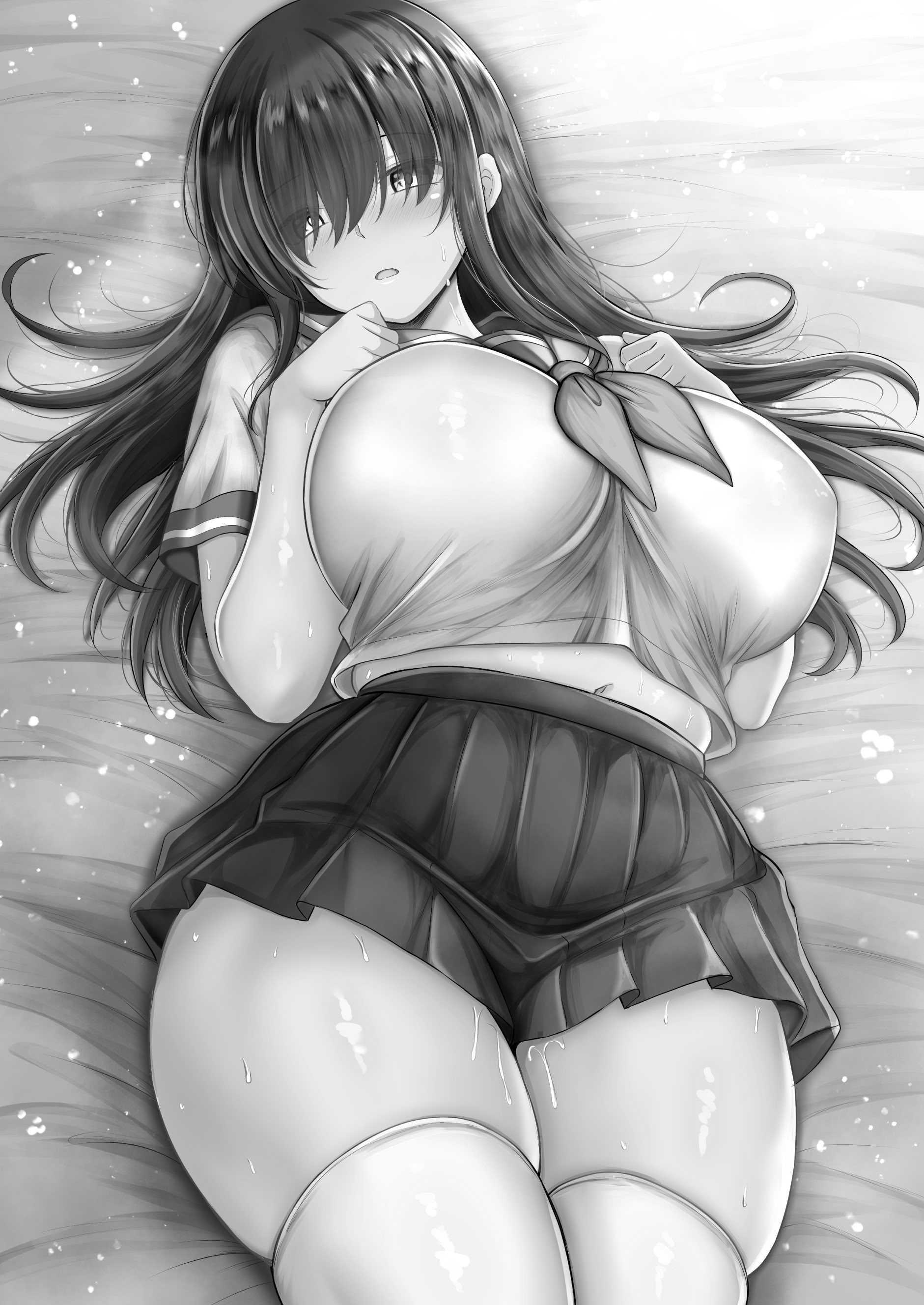 [水面月 (カンナ)] 交尾★日記〜無口なあの子はムチムチな僕の彼女〜｜交尾★日記〜沉默寡言的她是我的豐滿女友〜 [中国翻訳] 第1话 第47页