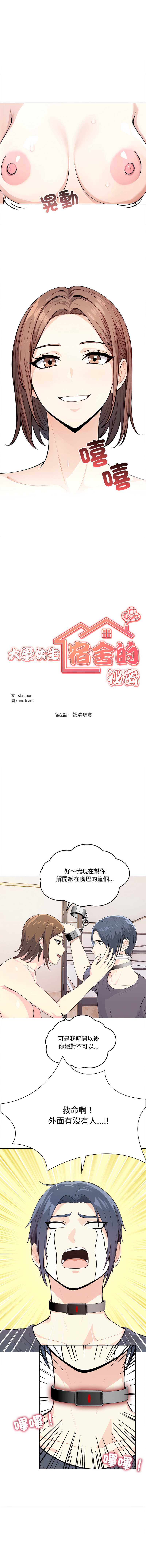 大学女生宿舍的秘密 第2话 第2页